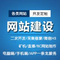 網站建設 H5平臺搭建 源碼出售 二次開發服務